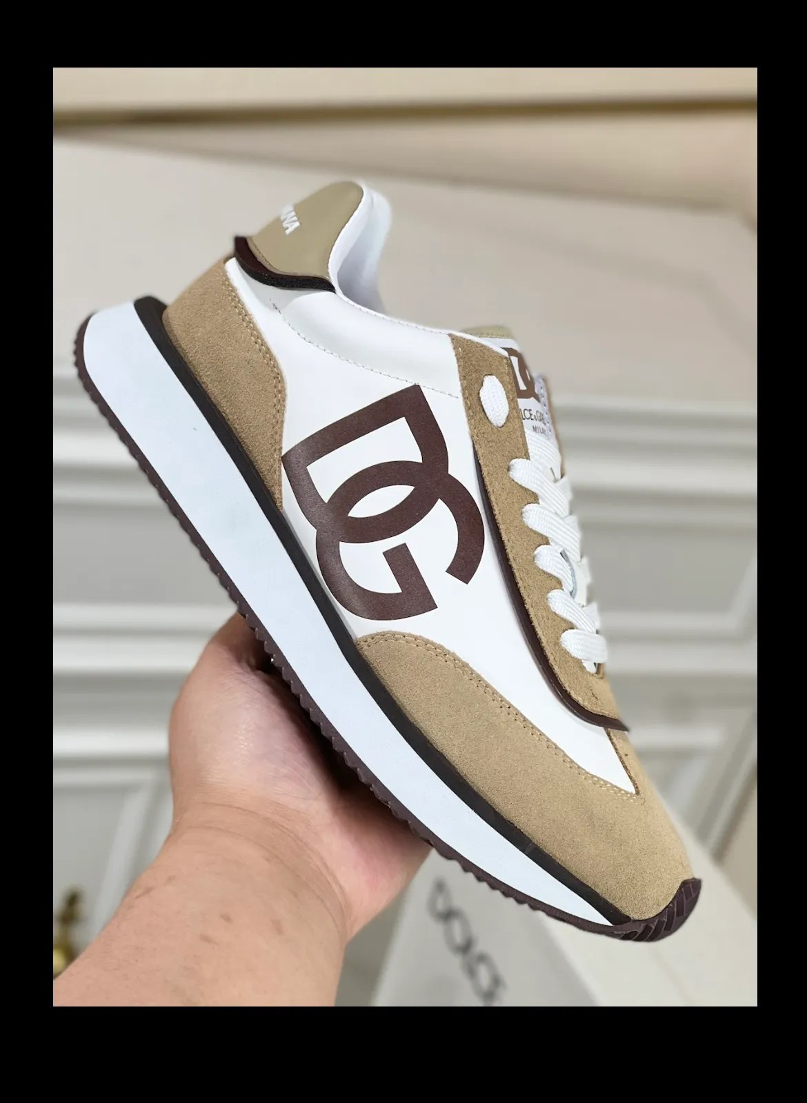 Men's Men's Shoes💰440【New Style】🐝🐝DG••New••Dolce&G*_dgDolce&G*_dgDolce & G*_dg 2024 Early Spring New Men's Lace-up Leather Casual Sports Shoes Made of imported suede cowhide spliced ​​with waterproof fabric, mixed and matched color design, a fashionable and energetic sports shoe that easily meets the needs of modern dressing and highlights the contemporary lifestyle style. The foot is fully lined with cowhide for greater comfort. The tongue and heel are decorated with logos. It is equipped with a rubber outsole. The heel and toe are wrapped to further protect our feet. It is a model worth buying! Size: 39-44 (customized at 38.45)